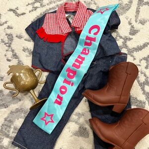 18” doll riding chanpion